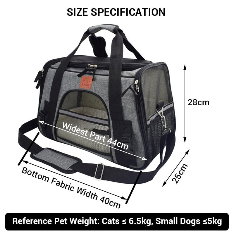 Car Travel Cat Carrier - ca'jjon